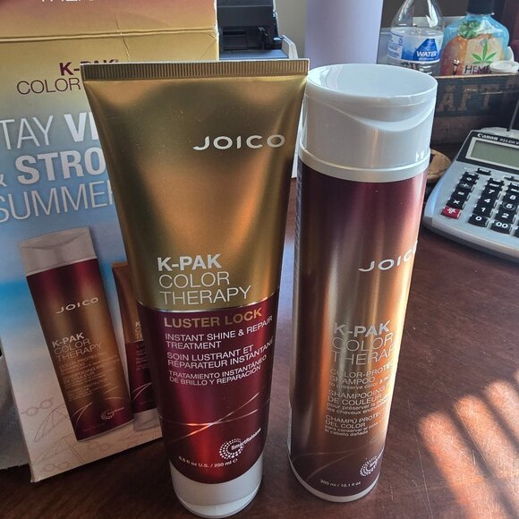 Joico K Pak Color Therapy NEW NIB Protecting Shampoo & Luster Lock 8-10 oz. - Picture 1 of 12